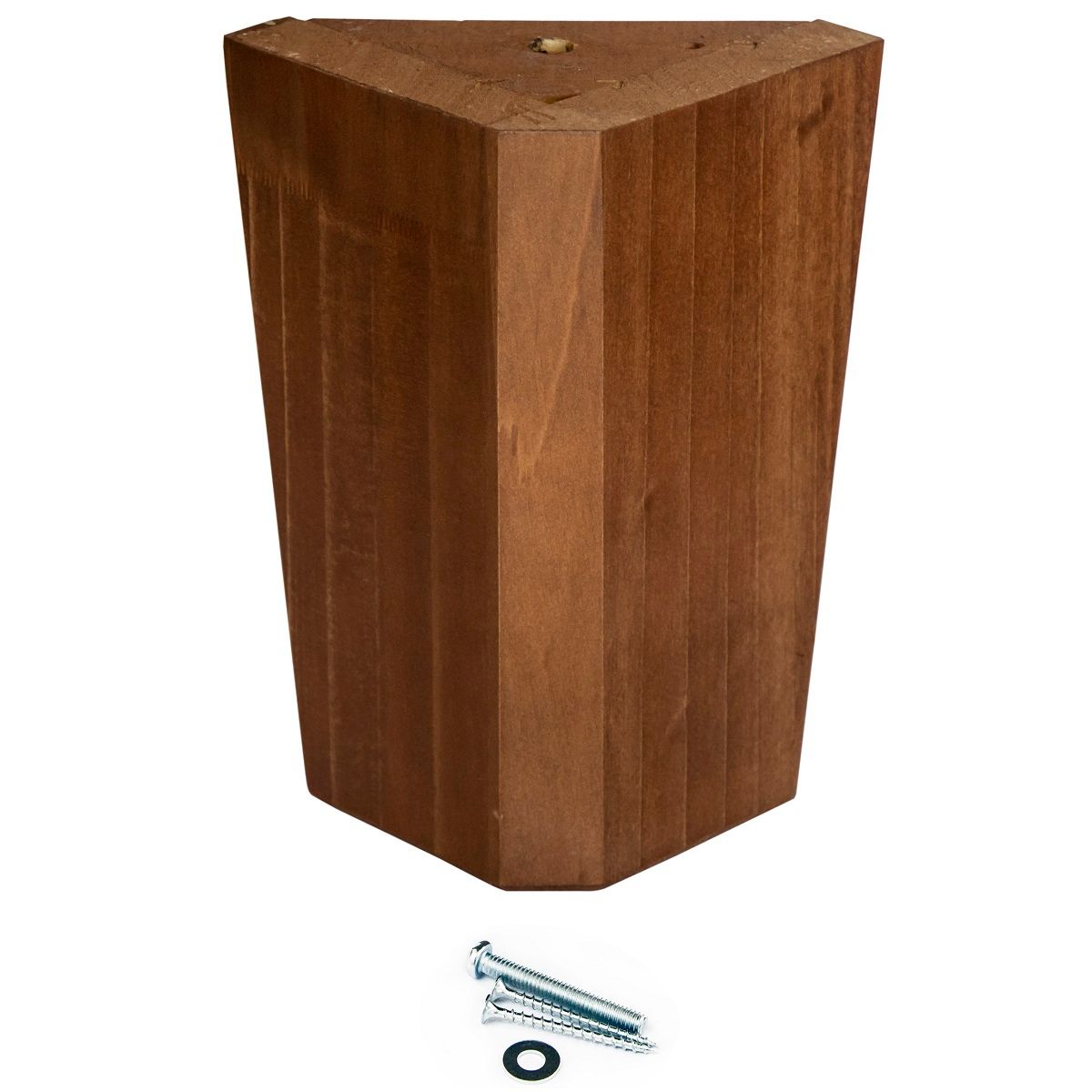 ROSEN - Pata para Cama Europea. Tipo L - Ancho 11 cm Color Rústico