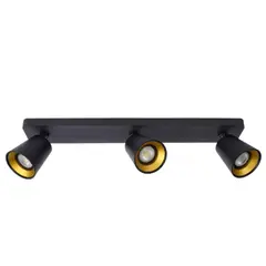 BOSCO - BARRA DIRECCIONAL TURNON NEGRO LED 3xGU10