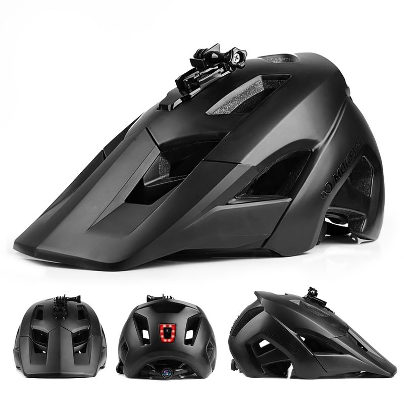 GENERICO - CASCO ENDURO MTB NEGRO VM