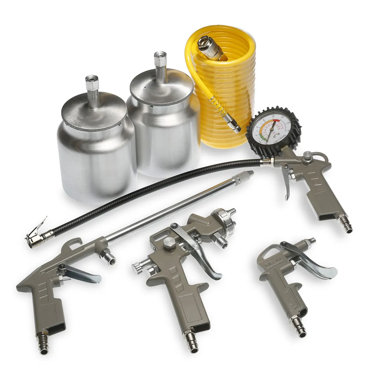 FLOWMAK - Kit de 5 accesorios para compresor de aire Flowmak