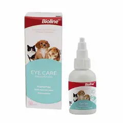 BIOLINE - Gel Cuidado de Oidos Perros y Gatos Eye Care, 50ml
