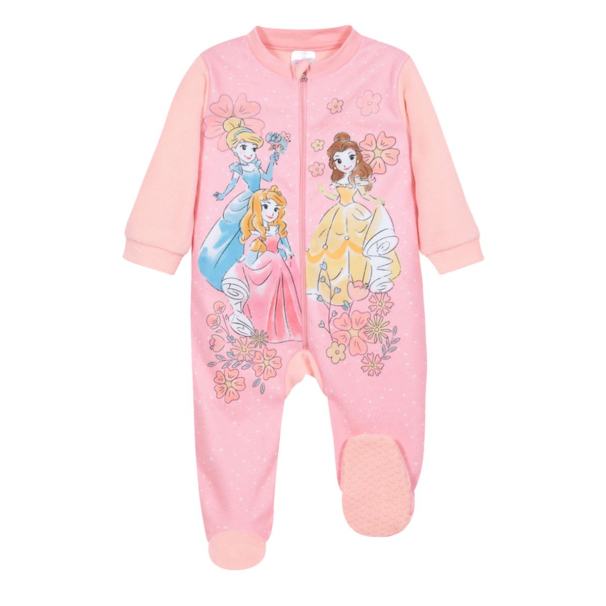 DISNEY - Pijama Bebé Niña Polar Coral Disney Princesa