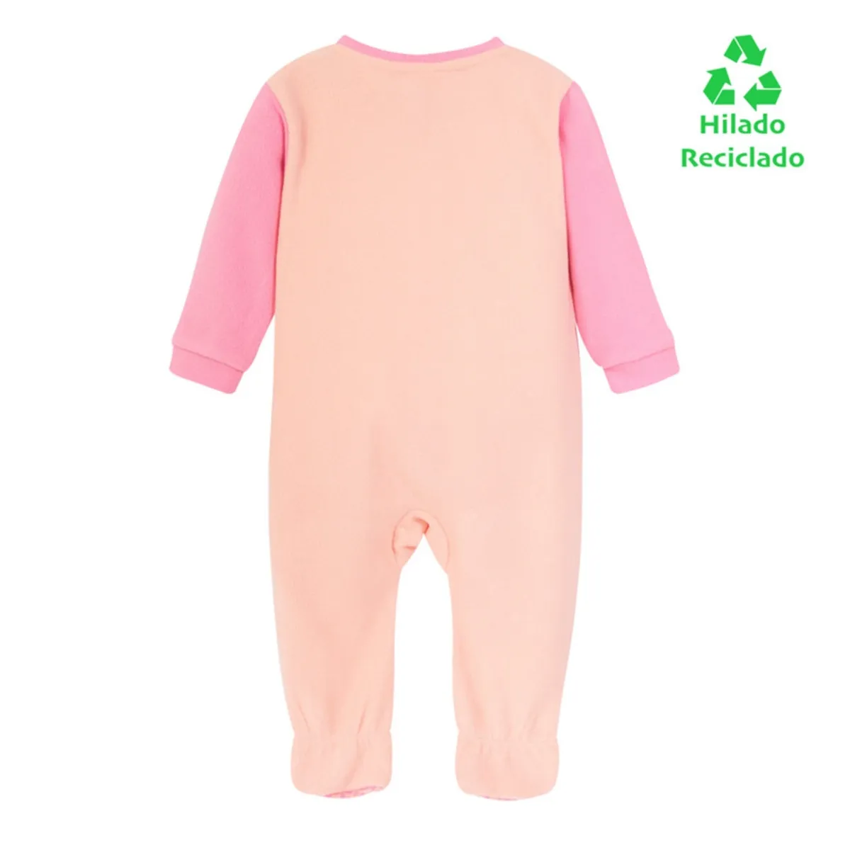 H2O WEAR - Pijama Bebé Niña Polar Sustentable H2O Wear Naranjo - Naranjo Pálido