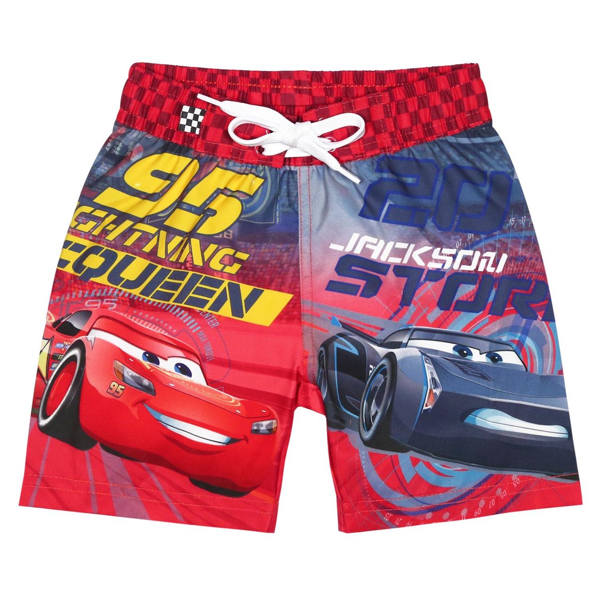 DISNEY - Traje de Baño Bebé Niño Short Disney Rojo Cars DISNEY_.