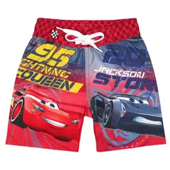 DISNEY - Traje de Baño Bebé Niño Short Rojo Cars DISNEY_.
