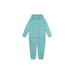 H2O WEAR - Pijama Niña Polar Estampado Celeste - Celeste