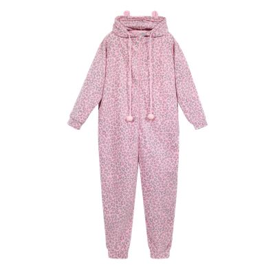 Imagen 1 del producto Pijama Niña Polar Estampado Rosa - Rosa