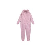 Pijama Niña Polar Estampado Rosa - Rosa