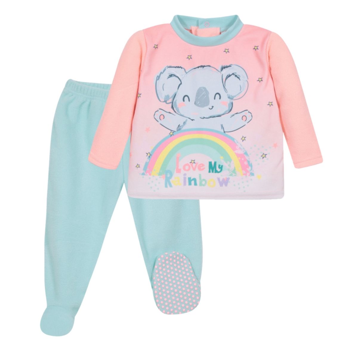 H2O WEAR - Pijama Bebé Niña Polar Rainbow Coral H2O Wear H2O WEAR