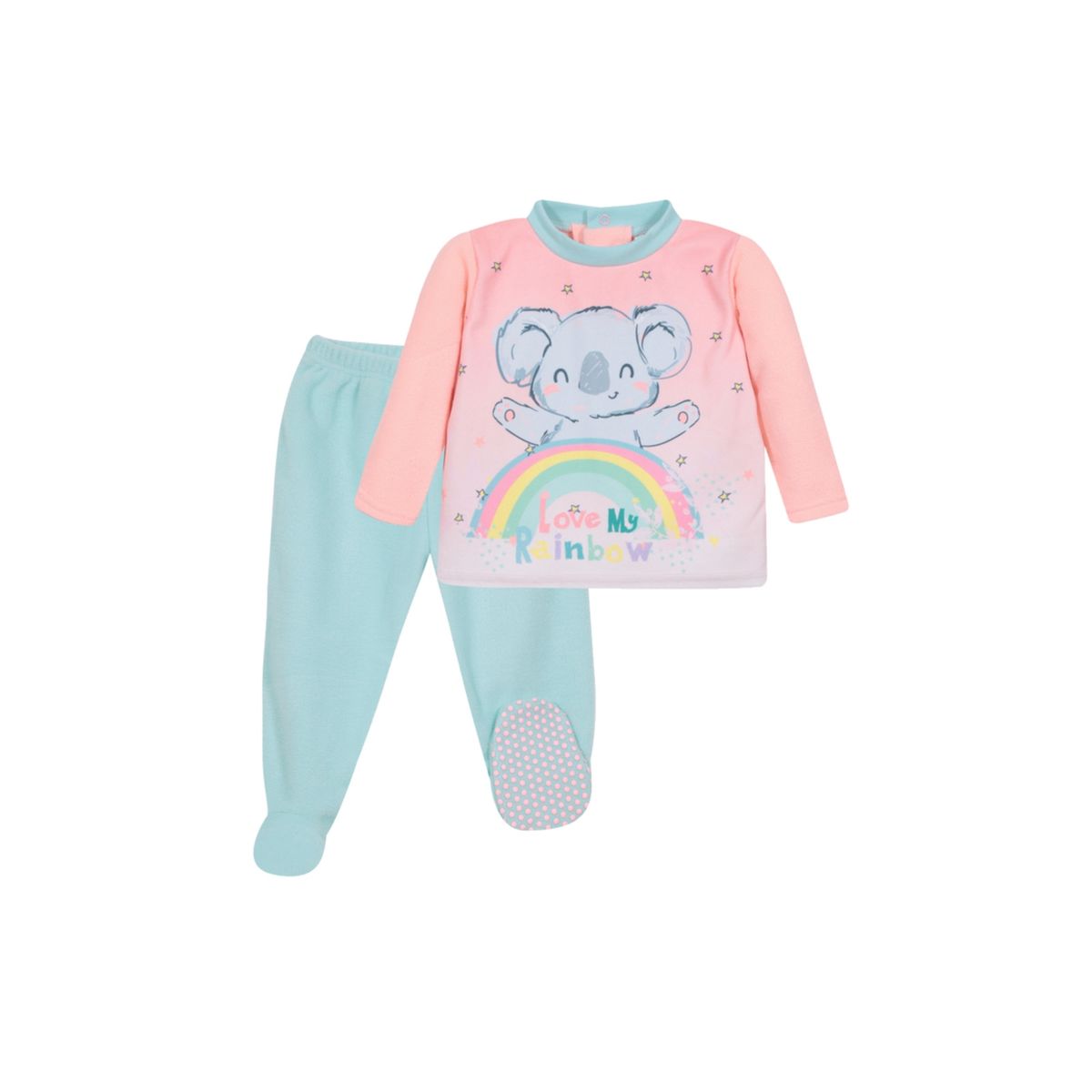 H2O WEAR - Pijama Bebé Niña Polar Rainbow Coral H2O Wear H2O WEAR