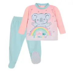 H2O WEAR - Pijama Bebé Niña Polar Rainbow Coral