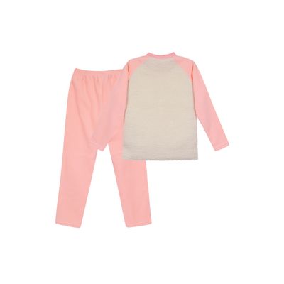 Imagen 2 del producto Pijama Niña Sherpa Polar Coral - Coral