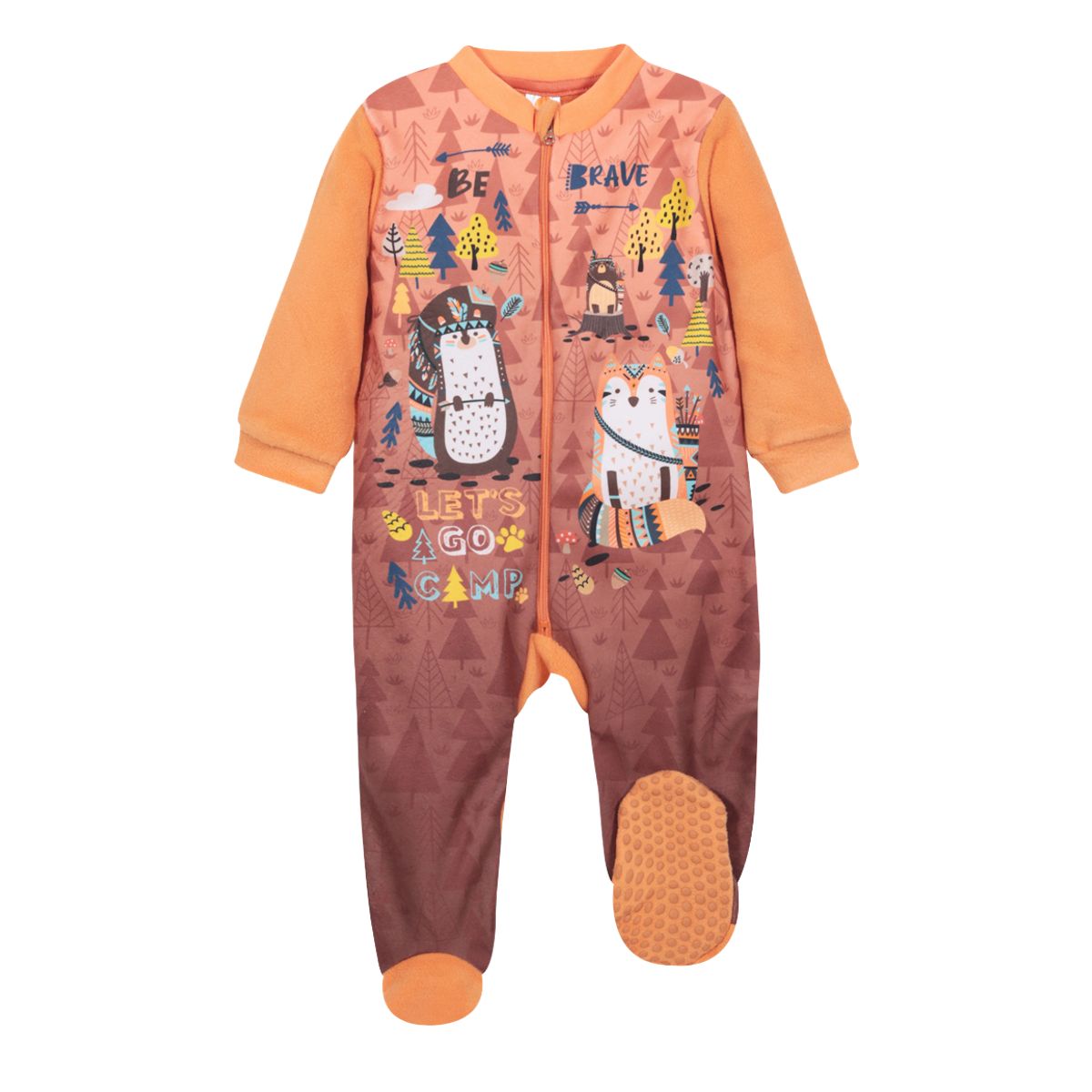 H2O WEAR - Pijama Bebé Niño Polar Go Camp Sustentable Ladrillo H2O H2O WEAR.-