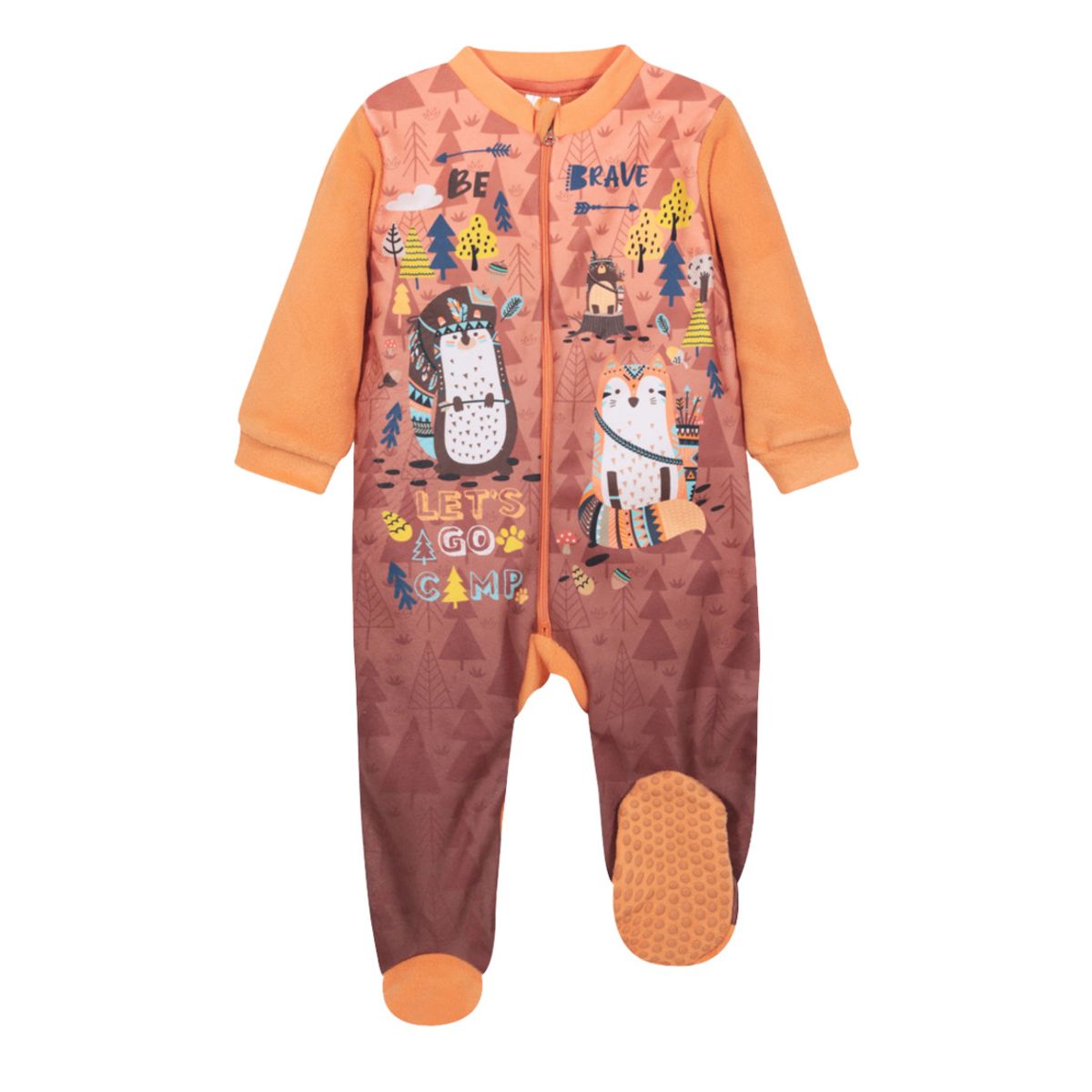 H2O WEAR - Pijama Bebé Niño Polar Go Camp Sustentable Ladrillo H2O H2O WEAR.-