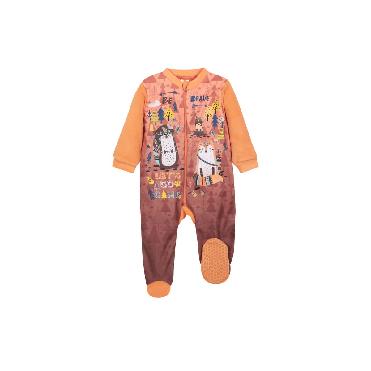 H2O WEAR - Pijama Bebé Niño Polar Go Camp Sustentable Ladrillo H2O H2O WEAR.-