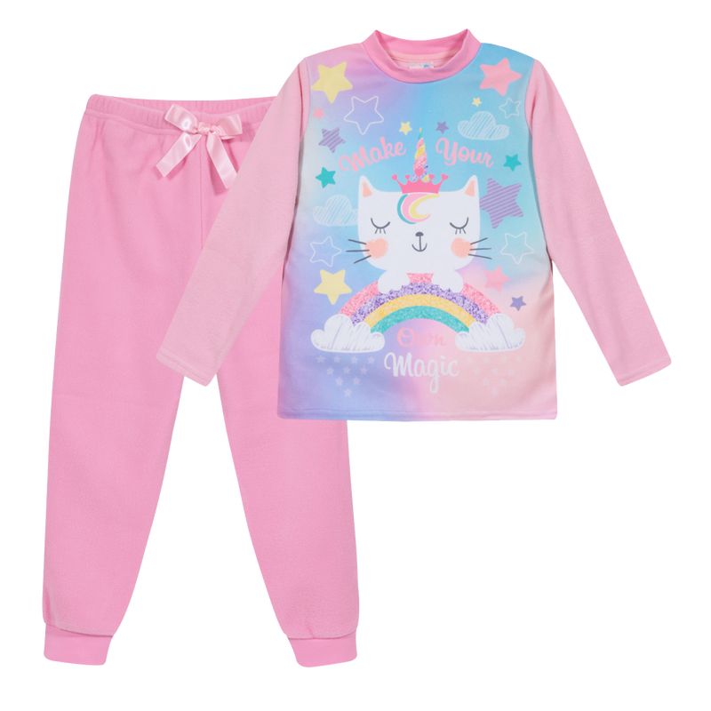 H2O WEAR - Pijama Niña Polar Your Own Magic Rosado H2O Wear H2O WEAR