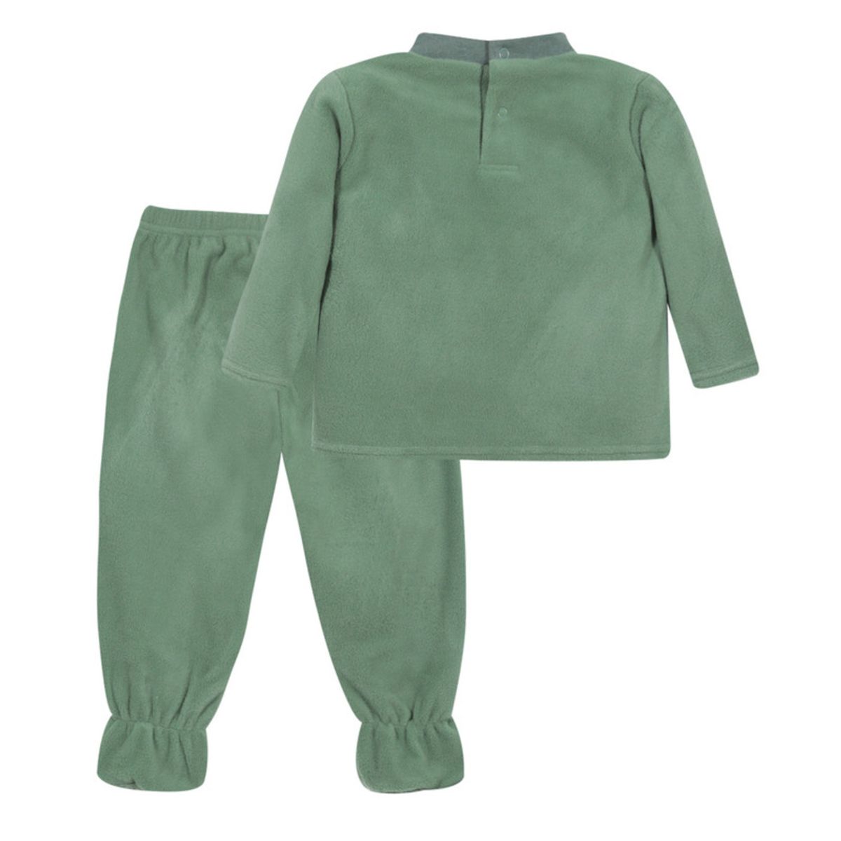 H2O WEAR - Pijama Bebé Niño Polar Sustentable Wildlife Verde H2O H2O WEAR