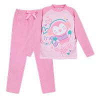 Pijama Niña Polar Fucsia - Fucsia