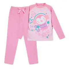 H2O WEAR - Pijama Niña Polar Fucsia - Fucsia