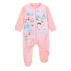 H2O WEAR - Pijama Bebé Niña Polar Sustentable Wild Rosa