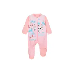 H2O WEAR - Pijama Bebé Niña Polar Sustentable Wild Rosa