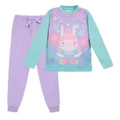 H2O WEAR - Pijama Niña Polar Cool Girl Lila