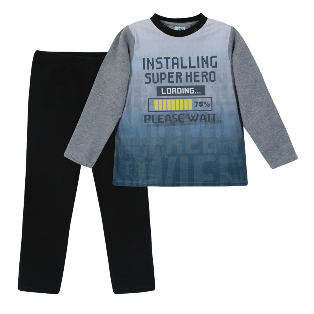 H2O WEAR - Pijama Niño Polar H2O Wear Gris - Gris