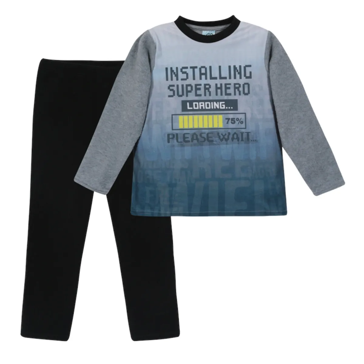 H2O WEAR - Pijama Niño Polar H2O Wear Gris - Gris