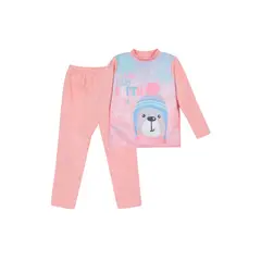 H2O WEAR - Pijama Niña Polar Sustentable Rosa - Rosa