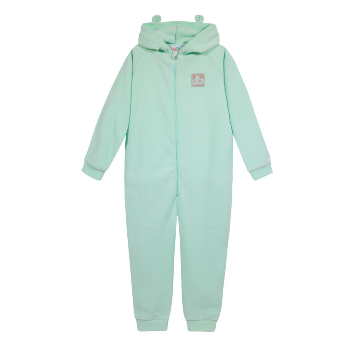H2O WEAR - Pijama Niña Polar Sustentable H2O Wear Verde Aguamarina