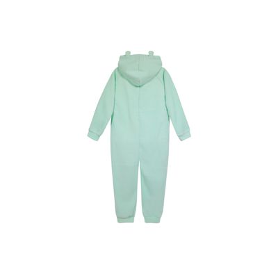 Imagen 2 del producto Pijama Niña Polar Sustentable Verde Aguamarina