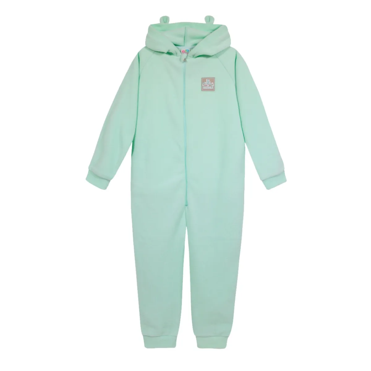 H2O WEAR - Pijama Niña Polar Sustentable H2O Wear Verde Aguamarina