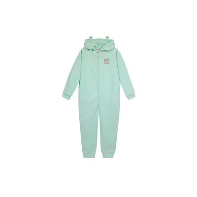 Imagen 1 del producto Pijama Niña Polar Sustentable Verde Aguamarina