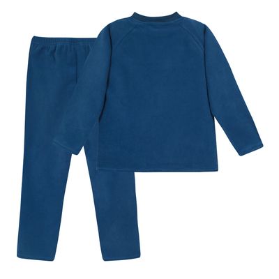 Imagen 2 del producto Pijama Niño Polar Sustentable Azul - Azul