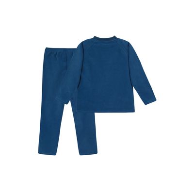 Imagen 2 del producto Pijama Niño Polar Sustentable Azul - Azul