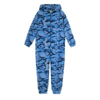 Pijama Niño Polar Camuflaje Azul - Azul