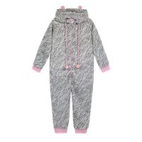 Pijama Teens Niña Polar Entero Gris - Gris
