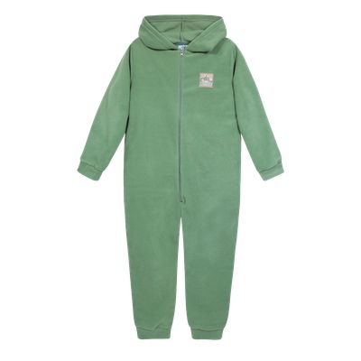 Imagen 1 del producto Pijama Niño Polar Sustentable Verde - Verde