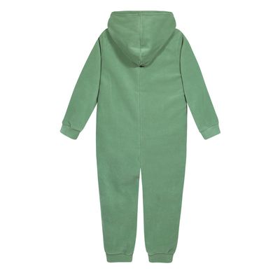 Imagen 2 del producto Pijama Niño Polar Sustentable Verde - Verde