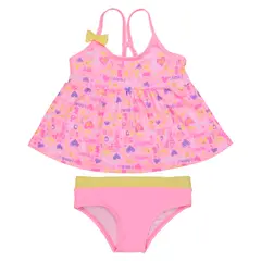 H2O WEAR - Traje de Baño Bebe Niña Tankini UV 30 Rosado - Rosa