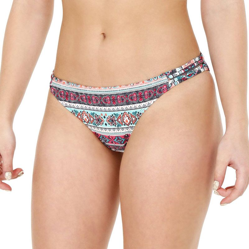 H2O WEAR - Traje de Baño Calzón con Vivos Mujer H2O Wear Violeta - Crema