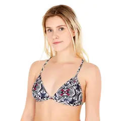 H2O WEAR - Traje de Baño Top Triángulo Azul Acero Claro - Azul