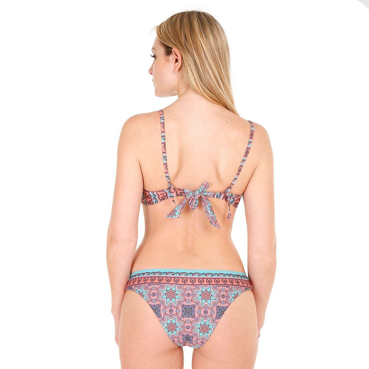 H2O WEAR - Traje de Baño Bikini Mujer H2O Wear Copa Estampado Coral - Coral