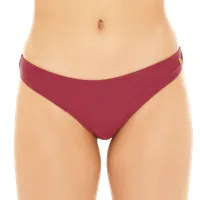 Mujer Calzón Culot Clásico Burdeo