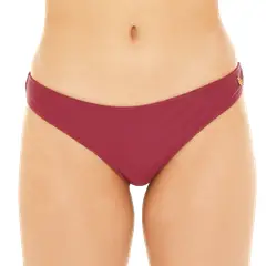 H2O WEAR - Mujer Calzón Culot Clásico Burdeo