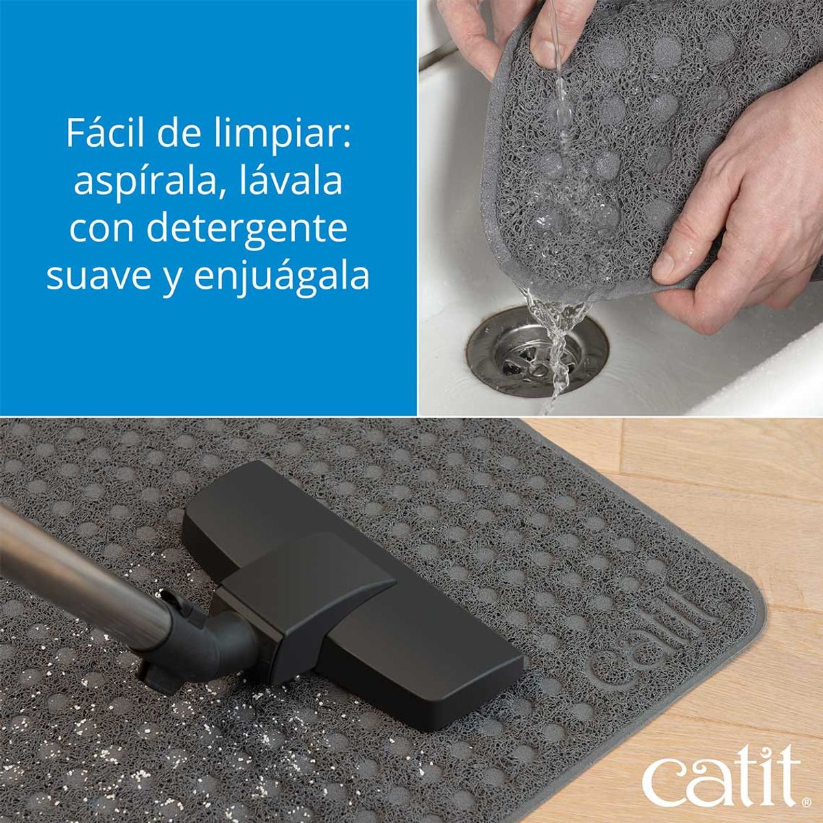 CATIT - Alfombra Para Areneros Gato Catit Mat Large 60 x 90 cms