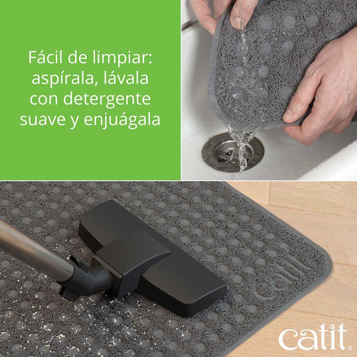 CATIT - Alfombra Para Areneros Gato Catit Mat Small 60 x 40 cms.