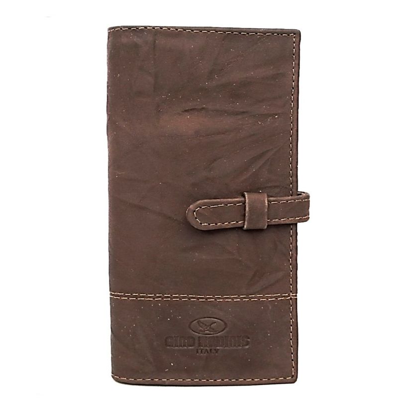 GINO RODINIS - Chequera Hombre Savage 370 Tierra Gino Rodinis