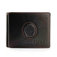 GINO RODINIS - Billetera Hombre Étnica 933 Calavera