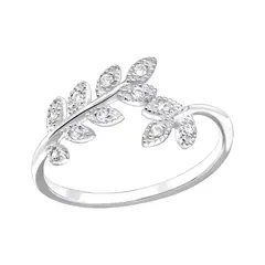 ZUZA COLLECTION - Anillo Hojas - Plata 925